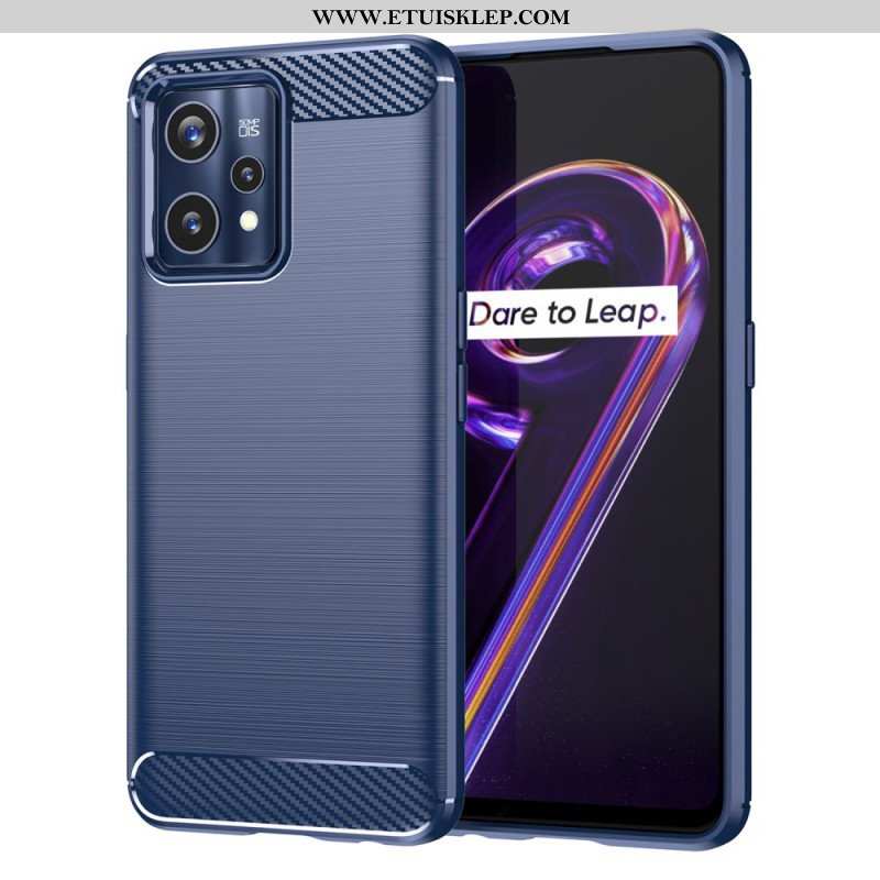 Futerały do Realme 9 Pro Plus Szczotkowane Włókno Węglowe